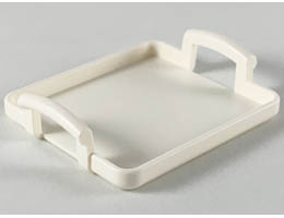 Scala Utensil Tray with Handles 5 x 4 x 1: {бял}