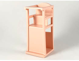 Scala Chair - Baby Highchair: {светла сьомга}