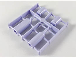 Scala Accessories - Complete Sprue - Table Containers (Wine, Milk, 2 Jars): {светло синьо-виолетов}
