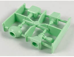 Scala Accessories - Complete Sprue - Perfume Bottles (Belville): {светло зелен}
