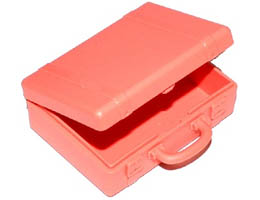 Scala Utensil Suitcase: {ярко червеникаво-оранжев}