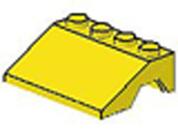 Vehicle, Mudguard 3 x 4 Slope : {ярко жълт}