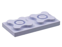 Scala Plate 2 x 4: {светло синьо-виолетов}