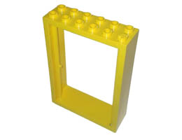 Door, Frame 2 x 6 x 7: {ярко жълт}