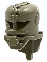 Minifigure, Headgear Helmet Underwater Stingray: {тъмно сив}