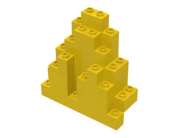Връх на планина 3X8X7: {ярко жълт}