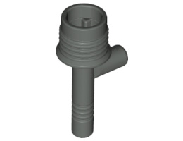 Minifigure, Utensil Space Gun / Torch: {тъмно сив}