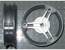 Wheel 70 x 14 mm Futuristic: {сив}