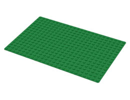 Baseplate 16 x 24: {тъмно зелен}