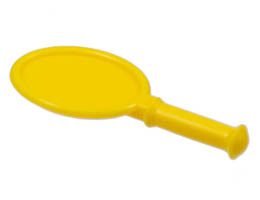 Scala Utensil Hand Mirror: {ярко жълт}