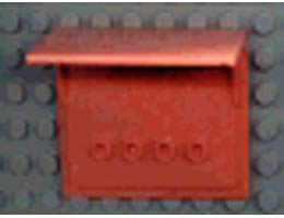 Scala Wall Shelf 6 x 3 x 4: {ярко червеникаво-оранжев}