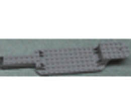 Vehicle, Trailer Base 6 x 26 x 2 2/3: {сив}
