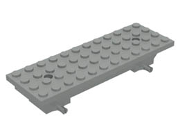 Vehicle, Base 4 x 12 x 1 2/3: {сив}