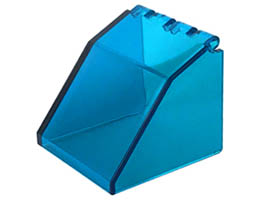 Windscreen 4 x 4 x 3 Canopy: {прозрачно син}