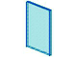 Glass for Window 1 x 4 x 5 : {прозрачно светло син}