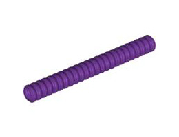 Hose, Ribbed 7mm D. 8L: {ярко виолетов}