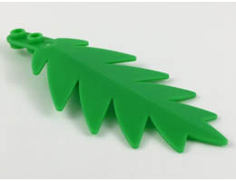 Plant, Tree Palm Leaf Large 10 x 5: {ярко зелен}