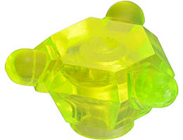 Rock 2 x 2 Crystal 3 Point: {прозрачно флуорисциращо зелен}