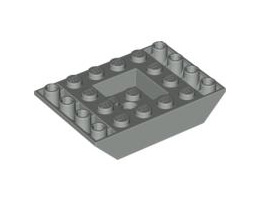 Slope, Inverted 45 6 x 4 Double with Recessed Center: {сив}
