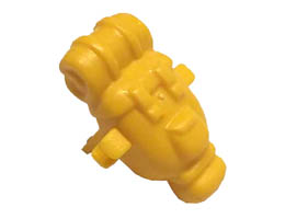 Minifigure Backpack with Sleeping Bag: {ярко жълт}