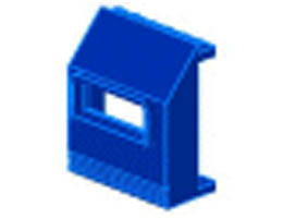 Panel 3 x 6 x 6 Sloped with Window: {ярко син}