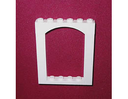 Arch 1 x 6 x 6: {бял}