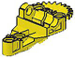 Technic, Gearbox Half: {ярко жълт}