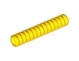 Hose, Ribbed 7mm D. 5L: {ярко жълт}