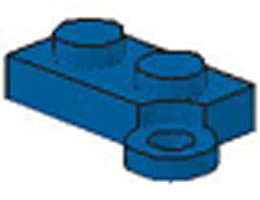 Hinge Plate 1 x 4 Swivel Base : {ярко син}