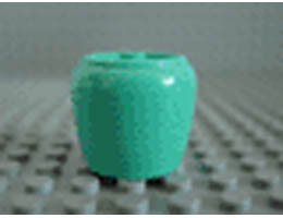 Scala and Belville Flowerpot: {умерено синьо-зелен}