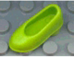 Scala, Clothes Shoe Female Type 1 (Youth): {ярко жълто-зелен}