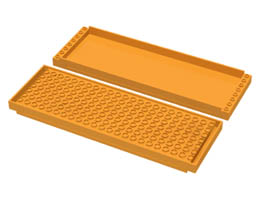 Scala Bed 24 x 8: {ярко жълто-оранжев}