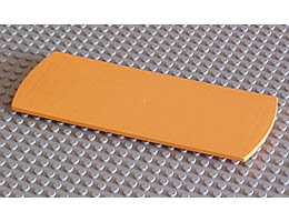 Scala Tile 8 x 20 x 2/3 Round Ends: {топло жълто-оранжев}