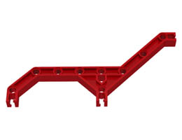 Znap Beam 16, 9 Holes, 5 Bends: {ярко червен}