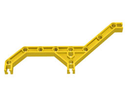 Znap Beam 16, 9 Holes, 5 Bends: {ярко жълт}