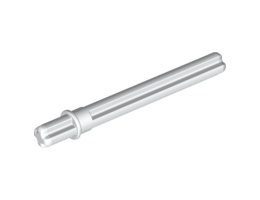 Technic, Axle 5.5 with Stop: {бял}