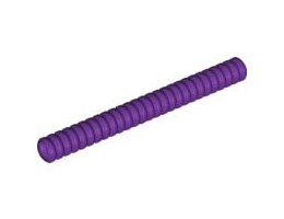 Hose, Ribbed 7mm D. 10L: {ярко виолетов}