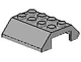 Slope 45 4 x 4 Double with Hinge : {сив}