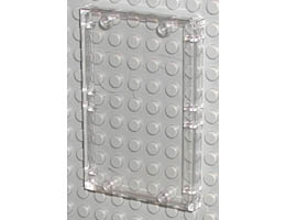 Scala Glass 6 x 9 x 2/3 Cover for Wall Panel 6953: {прозрачен}