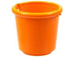Scala Utensil Bucket Round: {ярко оранжев}