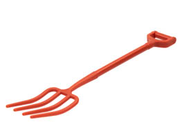 Scala Utensil Pitchfork: {ярко червен}