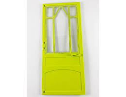 Scala Door 10 x 1 x 18 2/3 - Mullioned with Hinges: {умерено жълто-зелен}