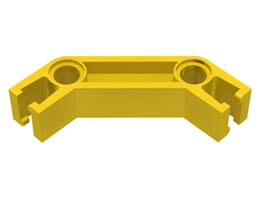 Znap Beam 4, 2 Holes, 2 Bends: {ярко жълт}