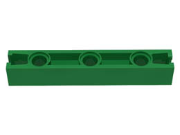 Znap Beam 7, 3 Holes : {тъмно зелен}