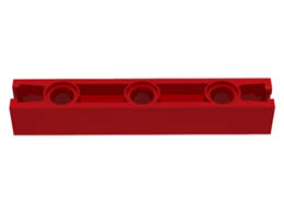 Znap Beam 7, 3 Holes : {ярко червен}