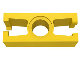Znap Beam 3, 1 Hole : {ярко жълт}