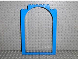 Belville Wall, Door Frame Arched Swivel 1 x 10 x 12: {ярко син}