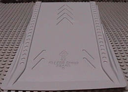 Baseplate, Raised Ramp 17 x 28 x 4 1/2 : {сив}