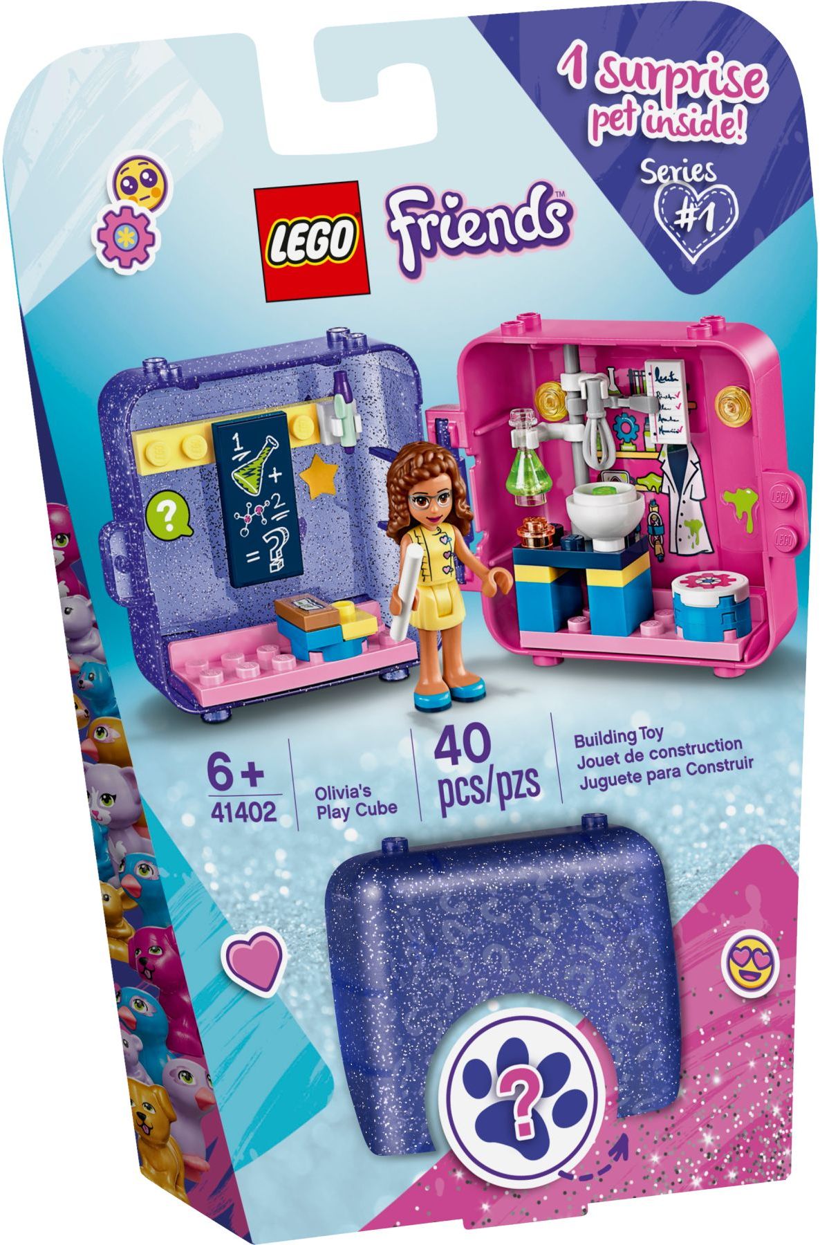 Кубът за игра на Оливия - Изследователка – ПРИЯТЕЛИ