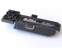 Technic Wheel Holder 7 x 3: {черен}